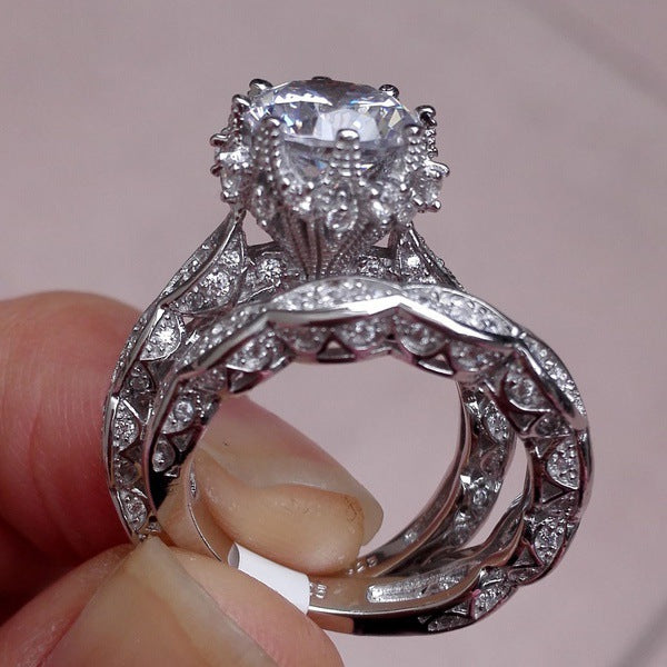 Evergreen Designer Zircon Ring