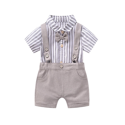 British Style Baby Boy Premium Summer Suit