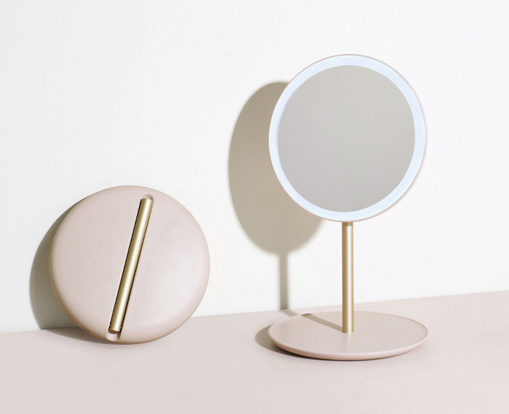 LED Foldable Makeup Mirror