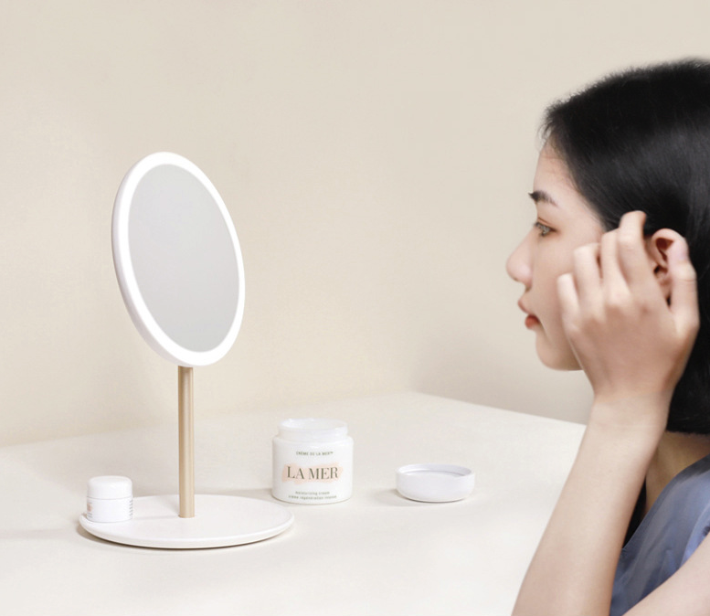 LED Foldable Makeup Mirror