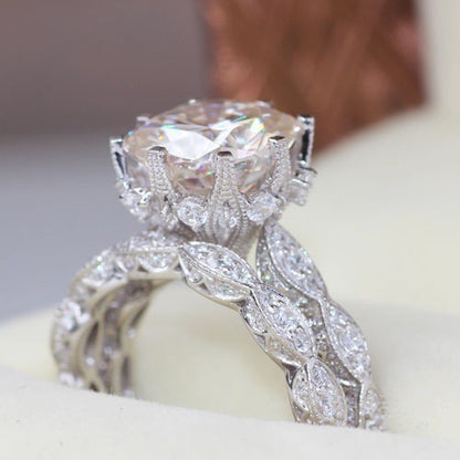 Evergreen Designer Zircon Ring