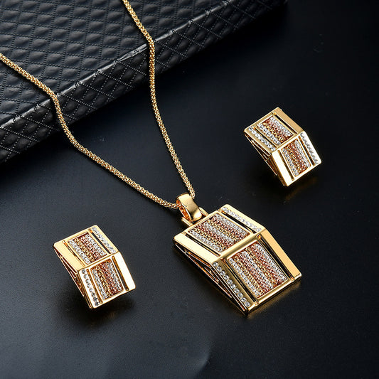 Two-piece Square Jewellery